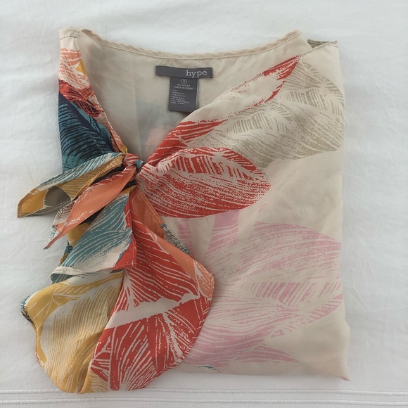 Anthropologie Silk Blouse by Hype - Picture 8 of 8